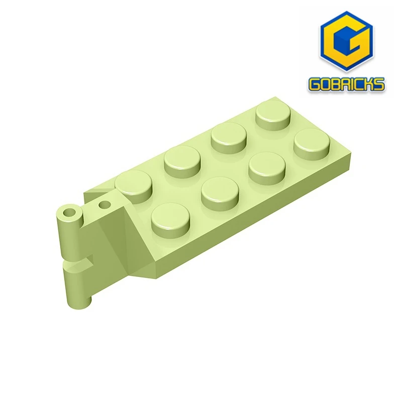 

Gobricks GDS-1135 Hinge Plate 2 x 4 with Articulated Joint - Male compatible with lego 3639 children's DIY Educational Blocks