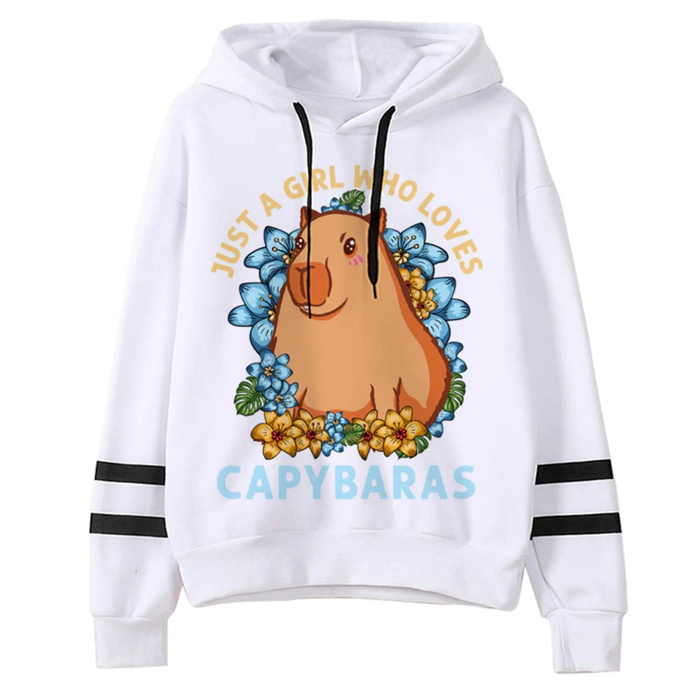 

Capybara hoodies women gothic Kawaii Pullover women vintage clothes