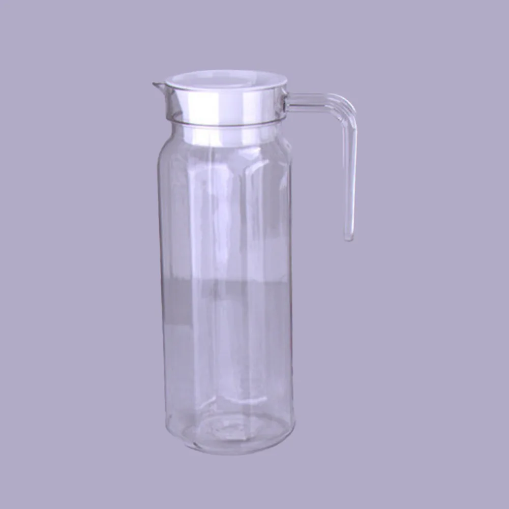 0.5/0.8/1.1L Fruit Juice Jug Plastic Transparent Large Capacity Plastic Kettles Milk Bottle For Bar Party Kitchen Water Carafe