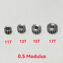 High - Wear Resistance Steel Metal Gear with Precision Fit Hole - 17 Teeth