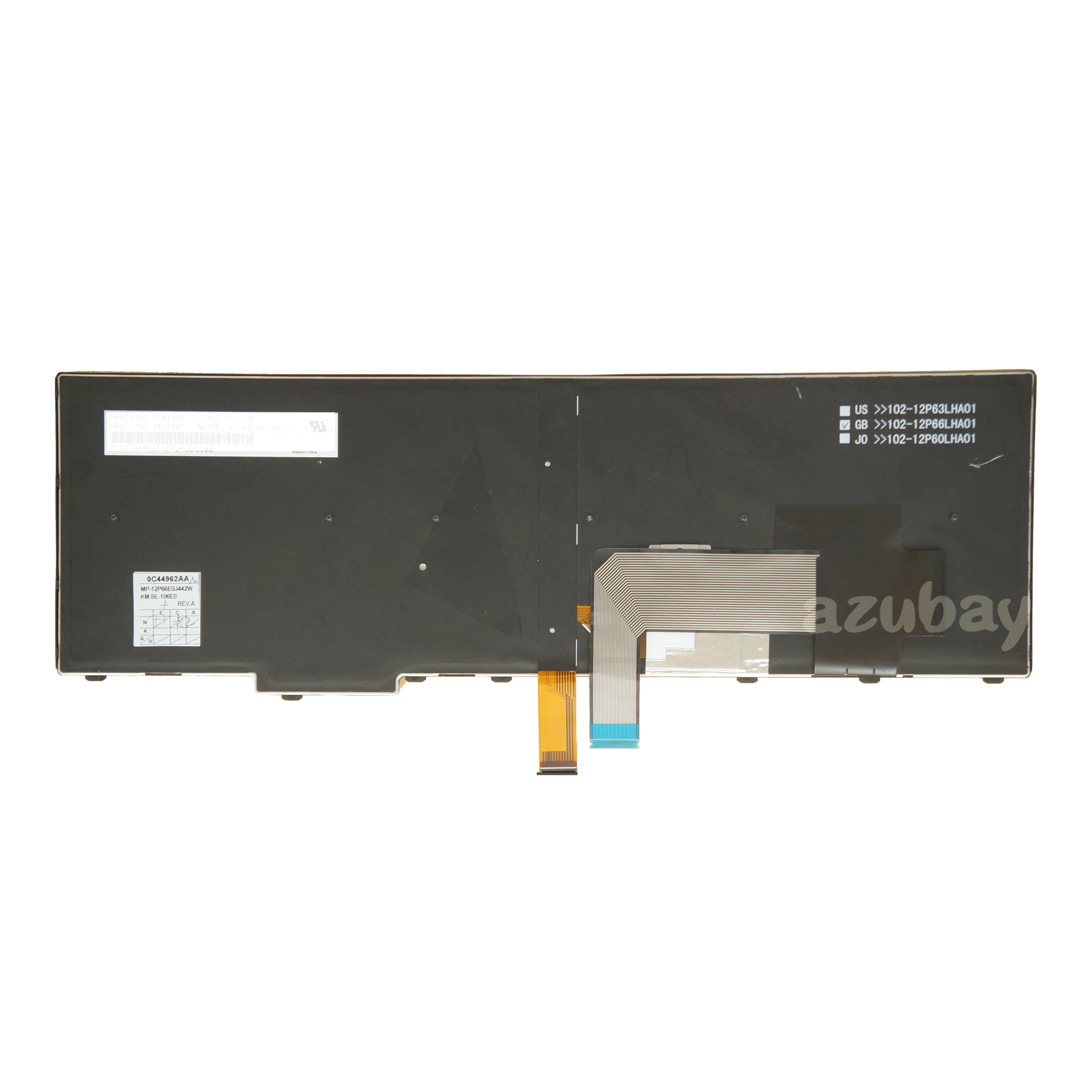 Teclado Portátil kr cz it para Lenovo Retroiluminado Coreano Checo Italiano Thinkpad W540 W541 W550 W550s T540 T540p T550 T560 P50s - Imagem 5