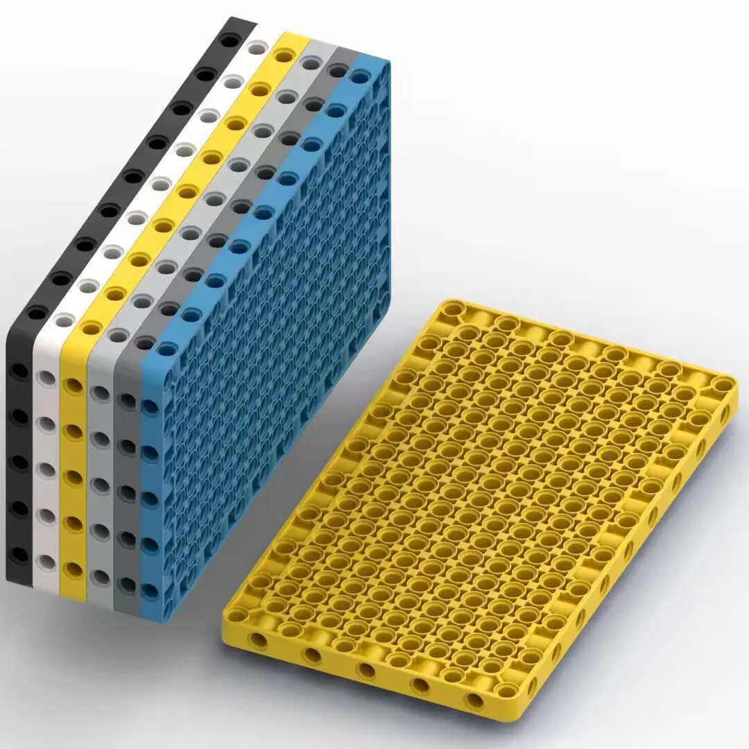 Building Block Toys 11x19 Technology Building Blocks Beam Base Plate Spike Moc Bricks Educational DIY Blocks Parts