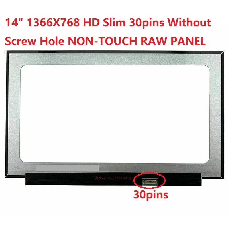 17.3" Glossy LED LCD Screen – LTN173KT01-Q01 Bottom Left Replacement, Generic