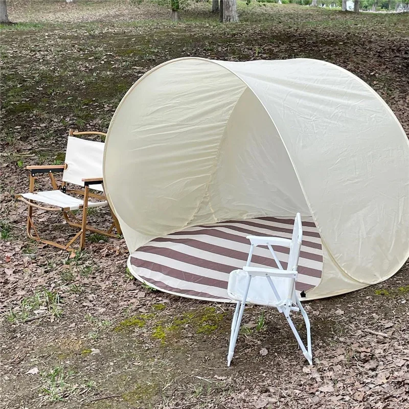 【Trending】 Outdoor Camping One-Click Open Tent Large Space Sun-Proof Garden Courtyard Game Shed
