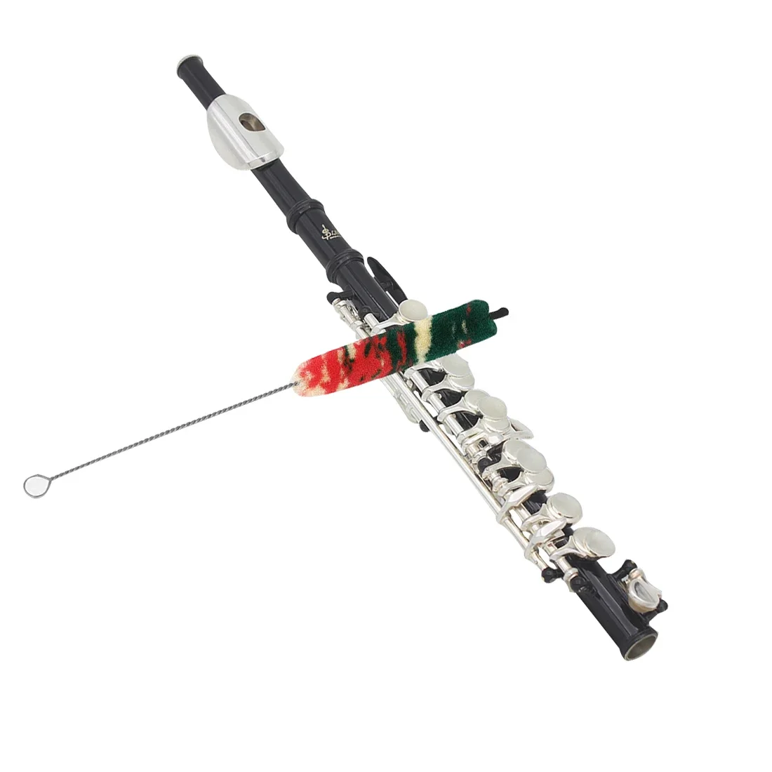 Piccolo Cleaning Brush Piccolo Cleaning Accessories Colored Bristles Woodwind Musical Instrument Tools Convenient Tools flute maintenance tools