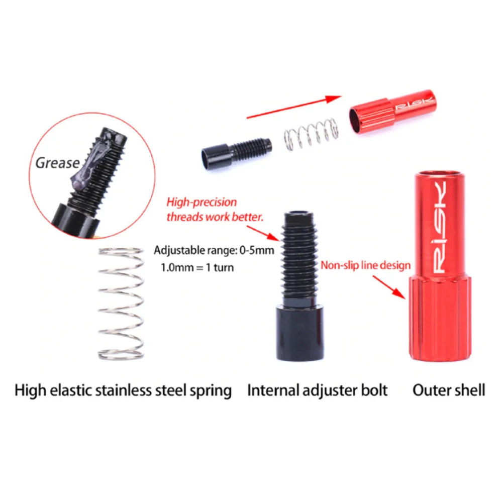 

Fixed gear Adjuster Screws For Bicycle Cables Lines Mountain bike Road bike Small wheel bike Track bike Derailleurs Bolt