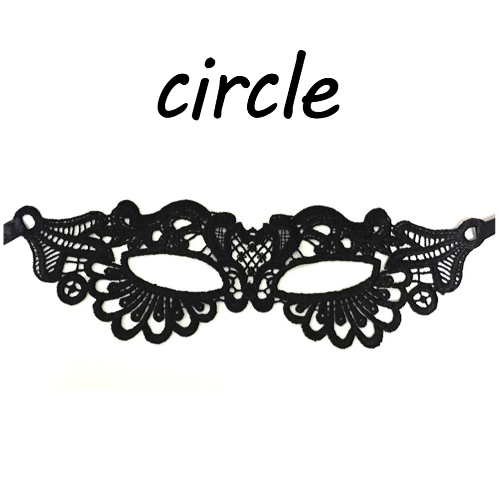 

6PCS Woman Lace Masquerade Mask Eyemask Lace Eye Mask Facial Decoration for Costume,Thememed Party, Halloween, Carnival Party