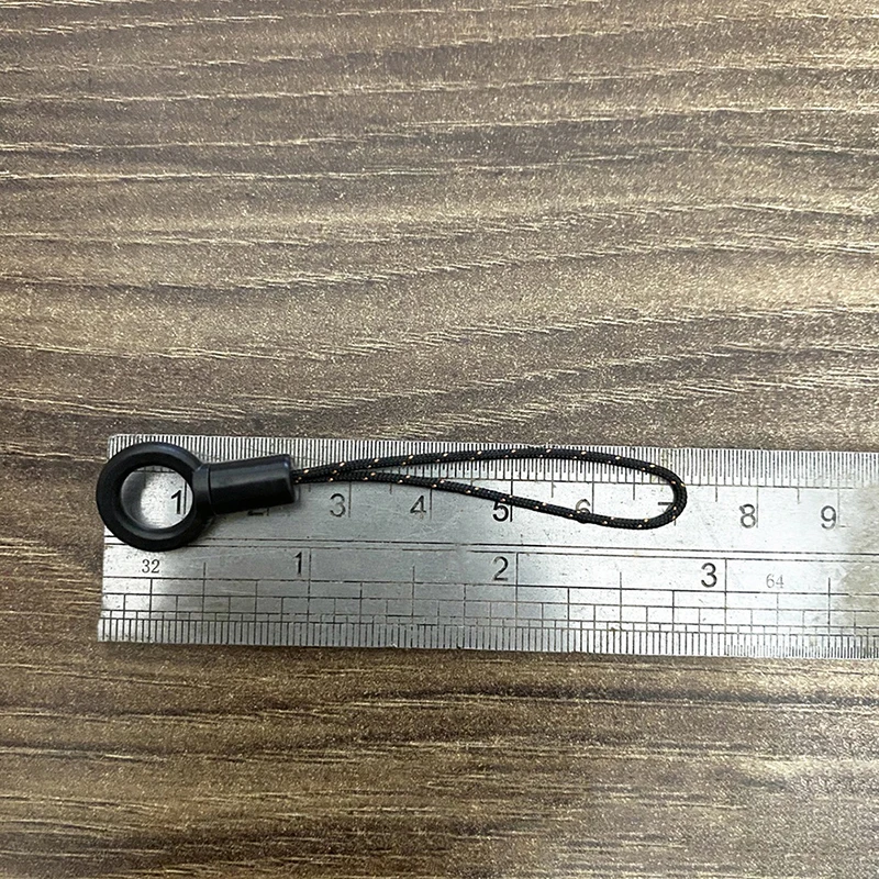 10PCS 끈 로프 헤드 작은 로프 헤드 작은 검은색 로프 버클 DIY 휴대 전화 쉘 액세서리 휴대 전화 끈