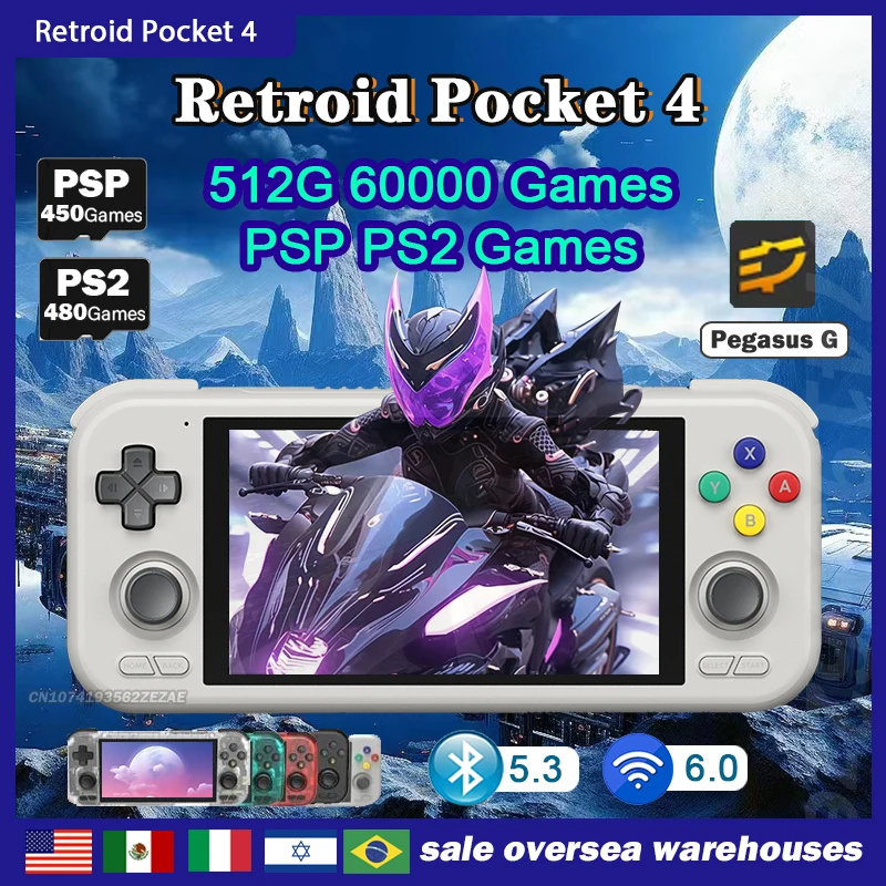 その他 Retroid Pocket 4 Amazon.co.jp: retroid Handheld Pocket 4 Pro Android Gaming
