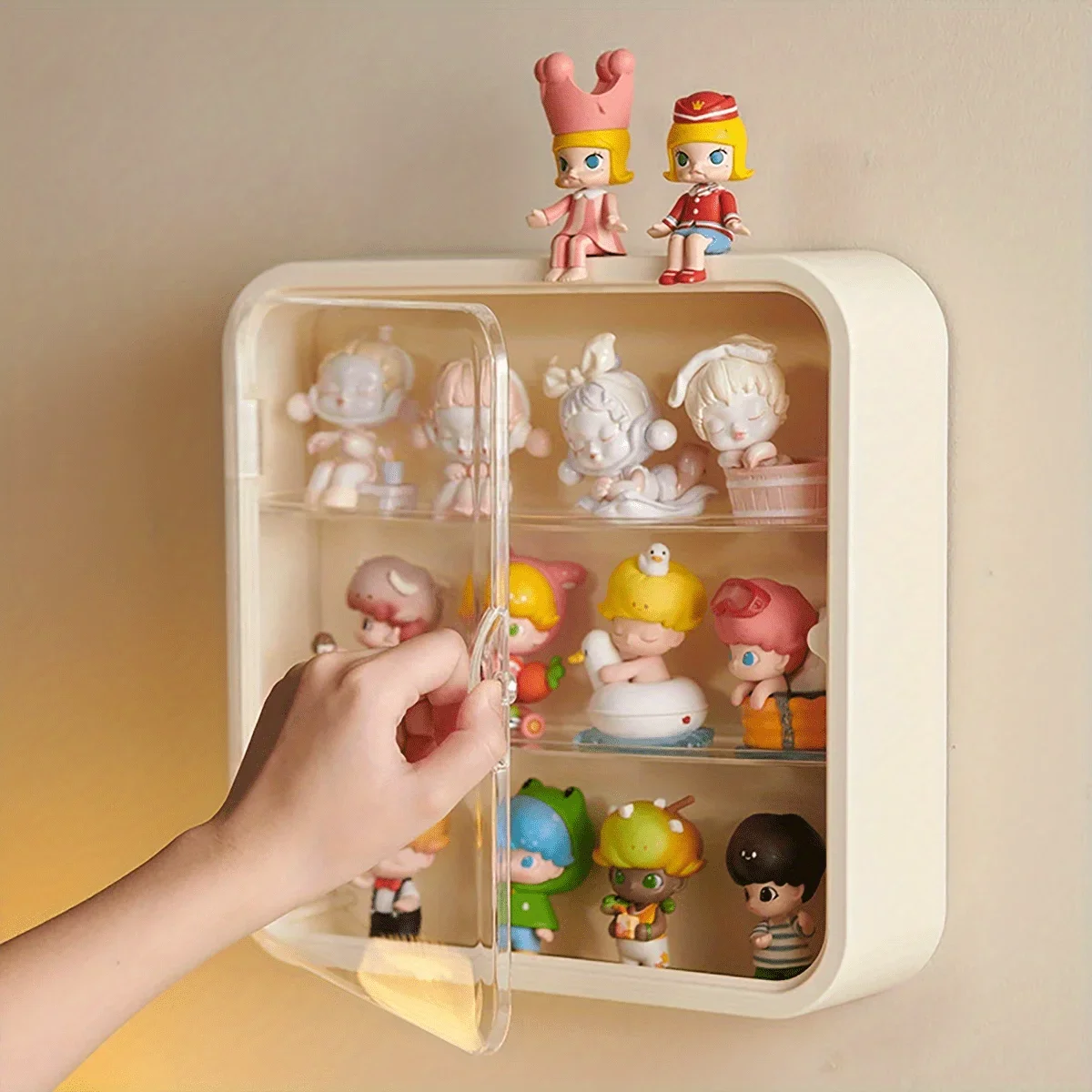 1/3pcs-Blind Box Kit Display Independent Transparent Organizer for Home Decor Collection Display Organizer Display Box
