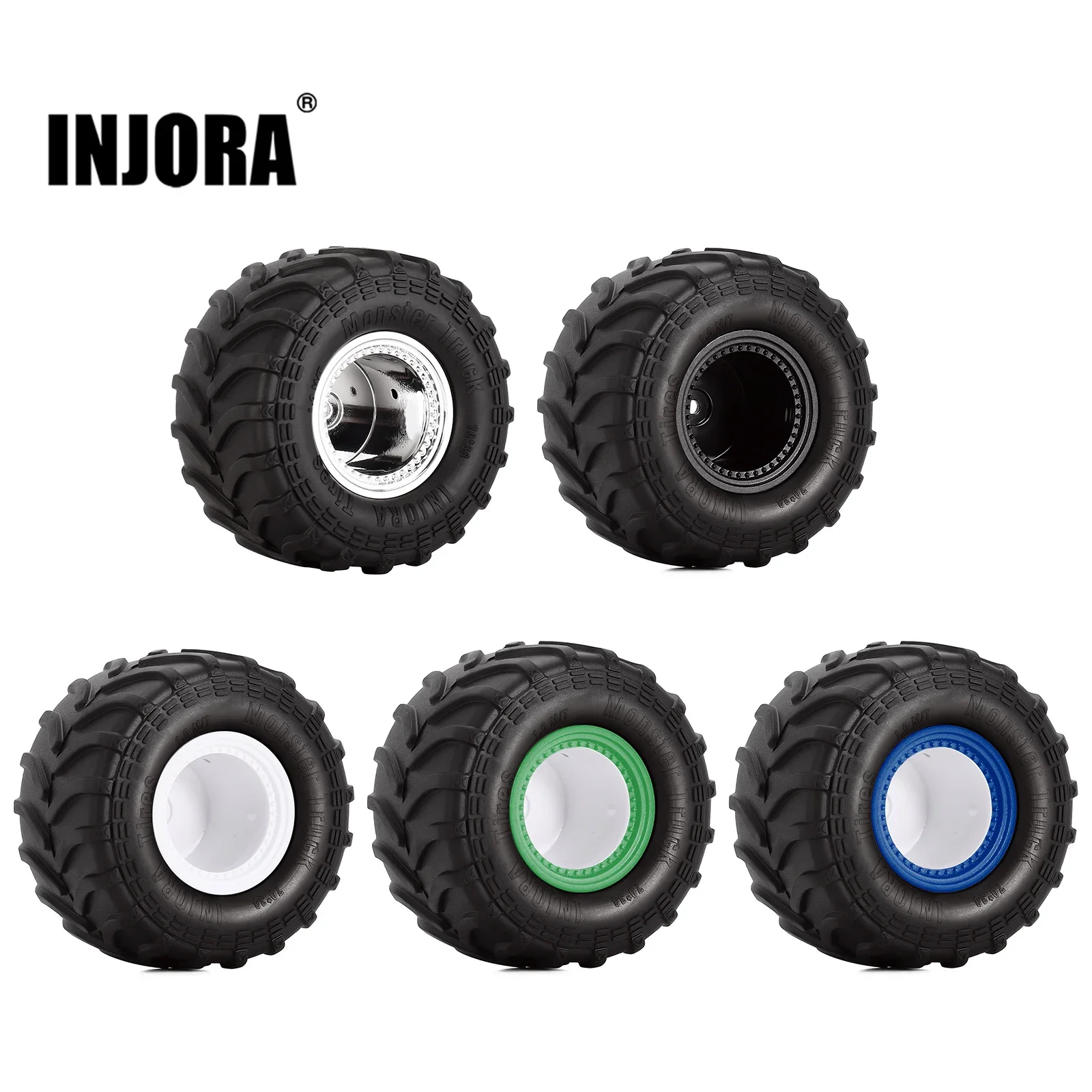 IMEX BAJA 44サイズ モンスタートラックタイヤホイールセット Sfa7c1e3e4e7544cba8ef0d3c4f74b