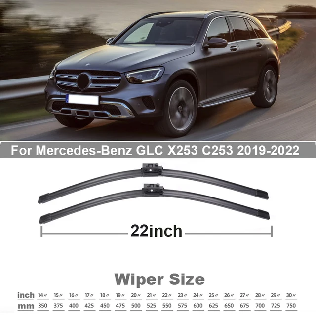 TONLINKER Car Wiper Blades For Mercedes Benz GLC-Class X253 C253 2015-2022 GLC  200 220d 250 300 43 63S 4MATIC Car Accessories - AliExpress