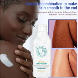 Natural Goat Milk Body Wash smooth skin, moisturize, whiten, clean, tighten, shrink pores, body care 400ml