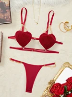 Abby Gold Chain Elegant Thong Set 5