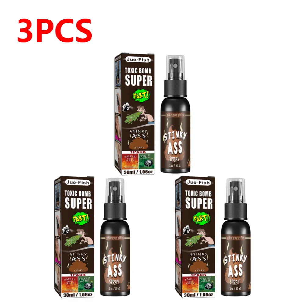 3 PCS poop smell