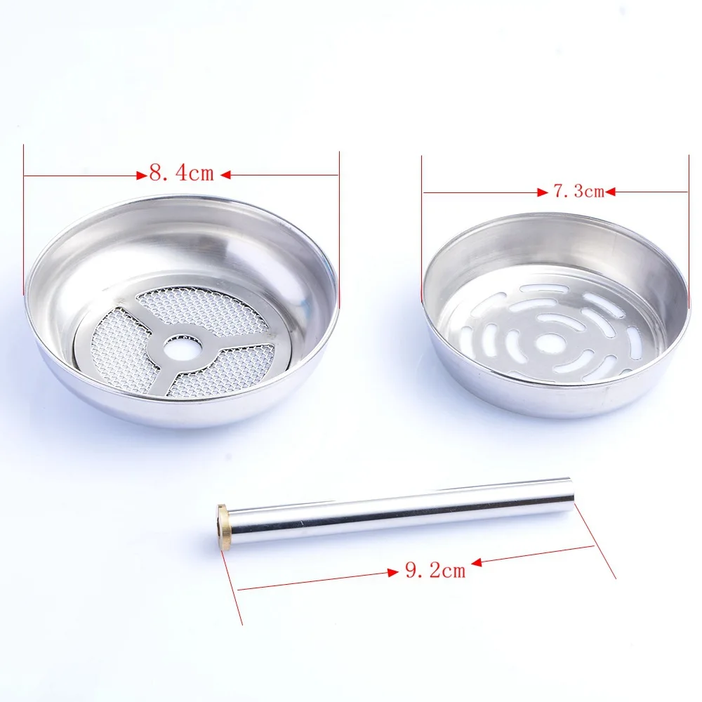 Metal Shisha Charcoal Holder Narguile Sheesha Water Pipe Chicha Shisha Hookah Bowl Accessories