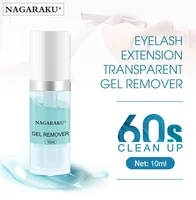 NAGARAKU Eyelash Extension Gel Remover Fast Clear Up Remover Extended False Eyelash Decomposition Adhesive Eyelash Gel Remover 1