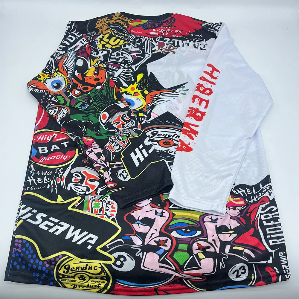 Kids Off Road Racing MTB Bike Jersey Downhill Motocross DH MX Children's Cycling Shirt cycling jersey cycling shirt motocross jersey