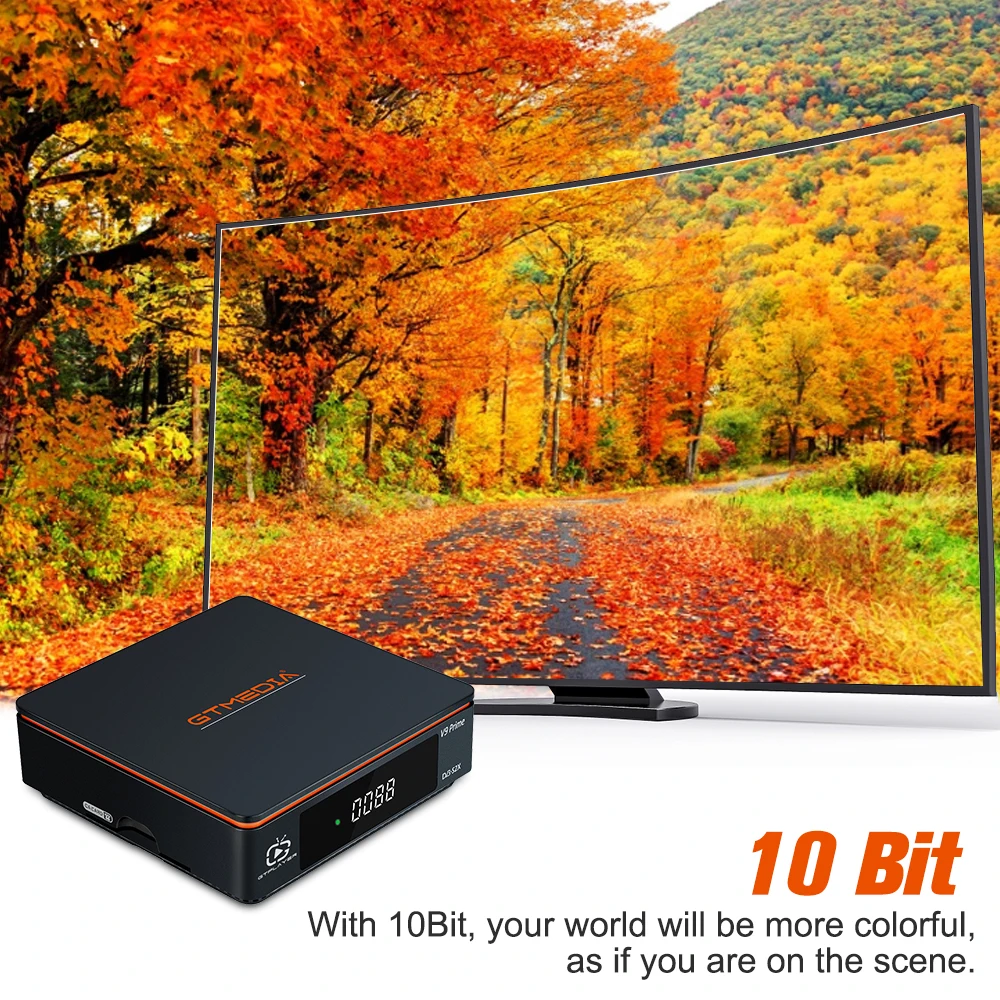 Gtmedia-prime Satellite Receiver tv Satellite Signal Finder tv Signal Receiver Decodificador de Cartão ca Slot ca Dvb s2 S2x hd 1080p v9 - Image 6