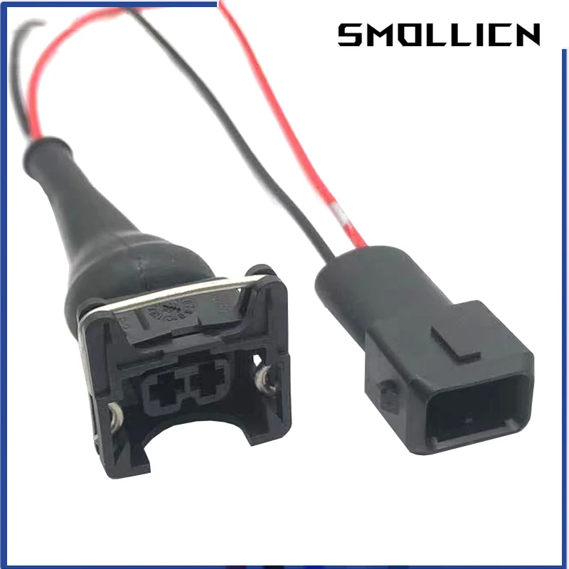 2Pin Dj70227-3.5-21 Amp Tyco Efi Fuel Lnjector Cablaggio Junior Power (Mini Timer) Connettore Impermeabile Spina Con Stivale In Gomma