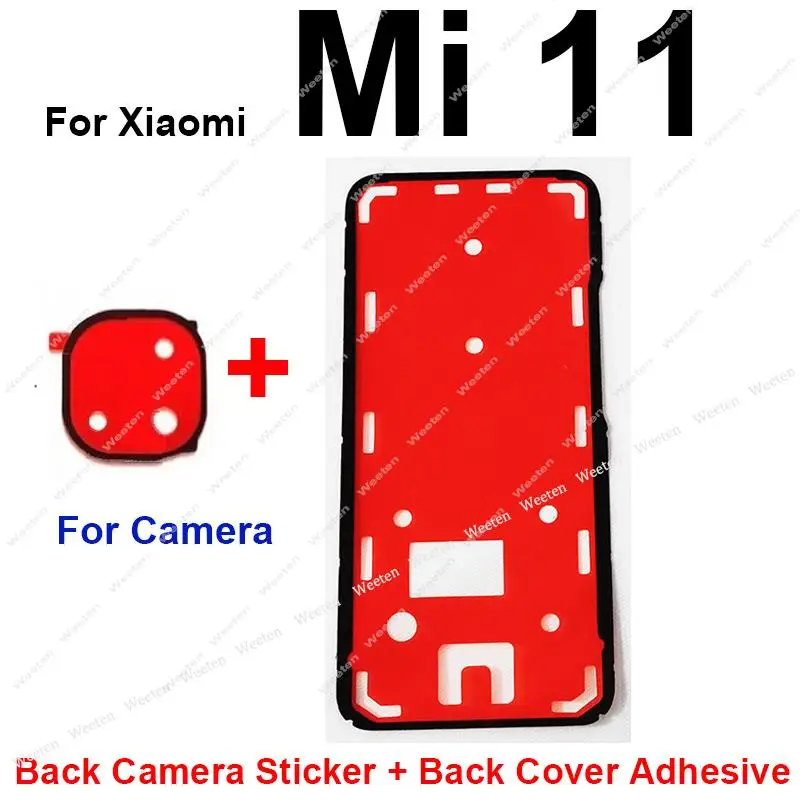 Copribatteria Posteriore Per Xiaomi Mi 11 Lite 4G/5G/5G NE - Sostituzione Originale + Strumenti Di Installazione