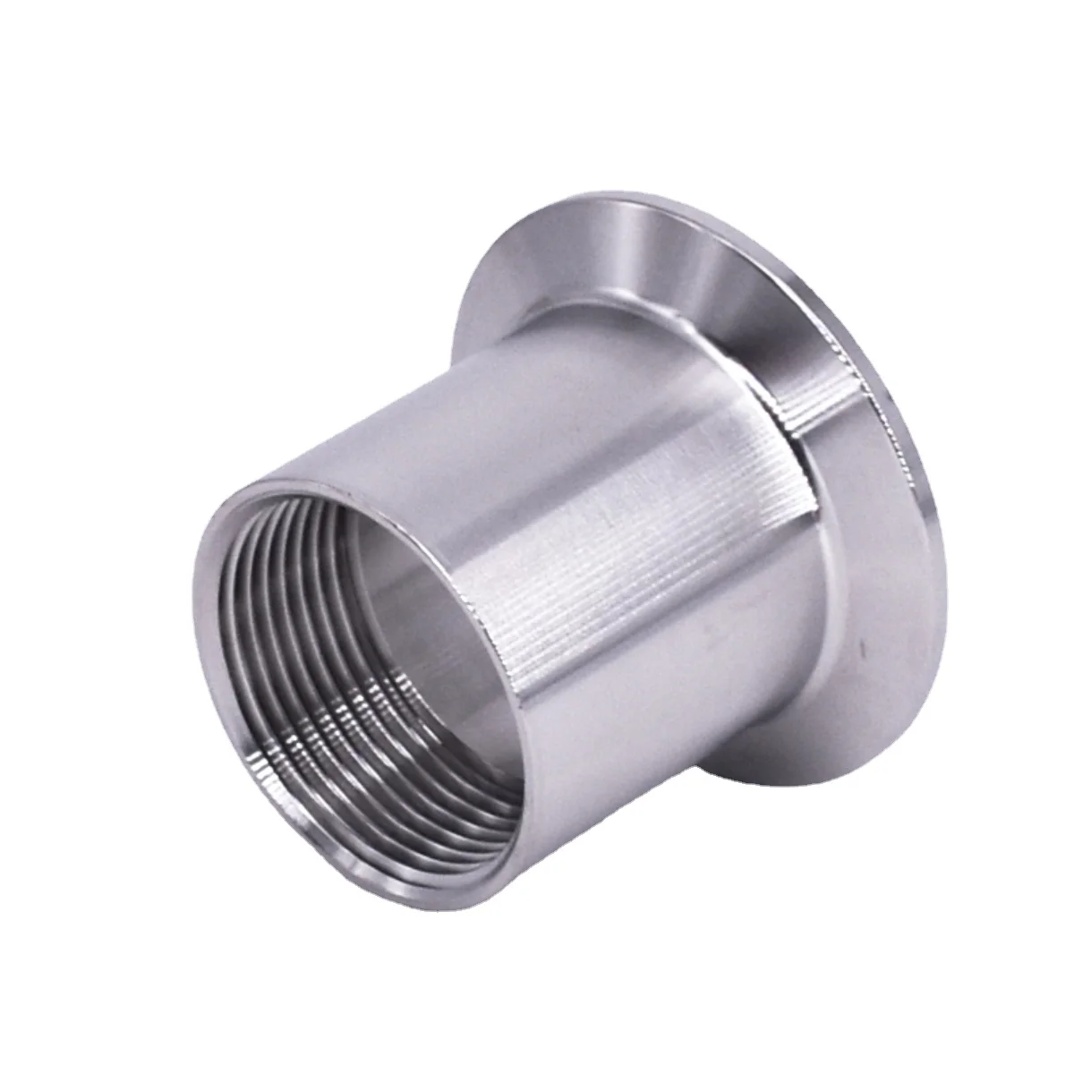 3/4" Sanitary Female Threaded NPT Ferrule Pipe Fitting to 1.5" Tri Clamp  SUS316 