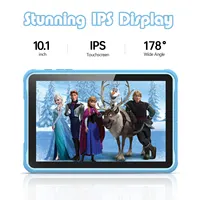 Pritom 10 Inch Kids Tablet Android 13 Go WIFI Quad Core Processor 2GB RAM 64GB ROM YouTube with Case - Image 3