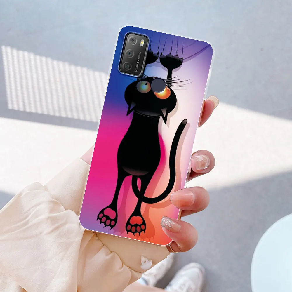 Clear Soft Silicone Phone Case with TPU Bumper