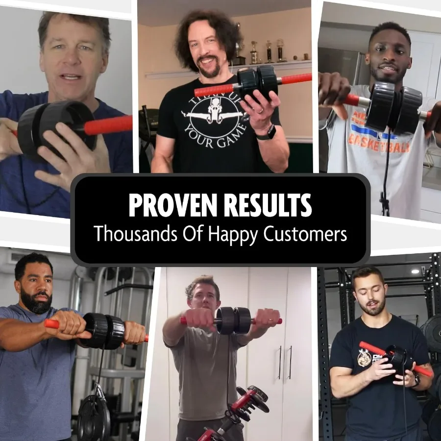 Forearm Strengthener & Wrist Roller - 2 in 1 Arm Exerciser with Non-Slip Premium Grip, Durable Nylon Rope - Helps with Elbow Ten