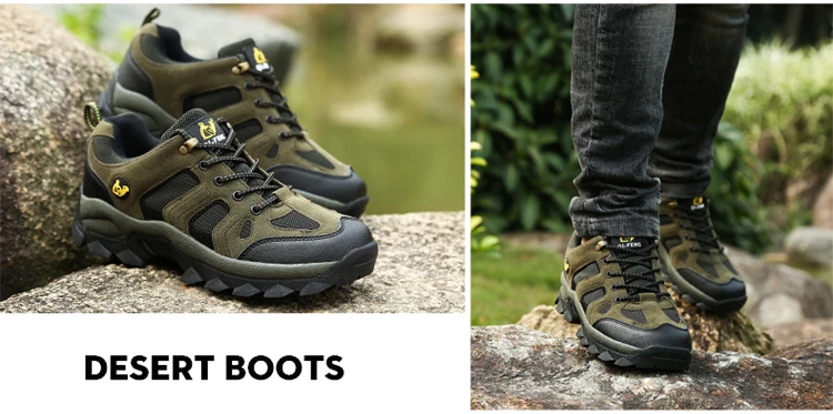 36-48 Outdoor-Sport-Offroad-Schuhe für Herbst und Winter, Bergsteiger-Schuhe für Paare, dicke Sohle, verschleißfest, rutschfester Sneaker – Detail 9