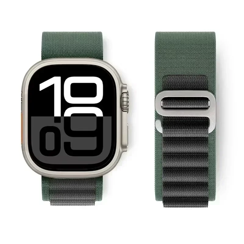 Alpine Loop für Apple Watch Ultra 2 Band 49 mm 46 mm 45 mm 44 mm 40 41 mm 42 mm Armband Correa iWatch Serie 10 SE 9 8 7 6 5 4 Armbänder – Detail 15