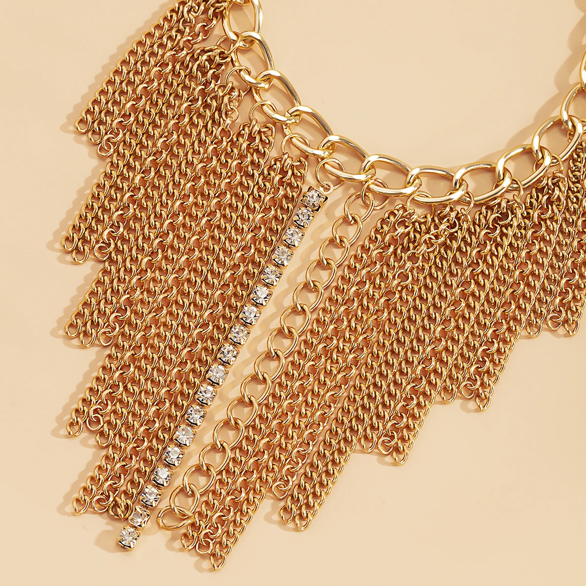 IngeSight.Z Multi Layered Link Chain Tassel Bracelets Anklets for Women Punk Gold Color 21 Sfa7d20332993472da2d98456308be910c