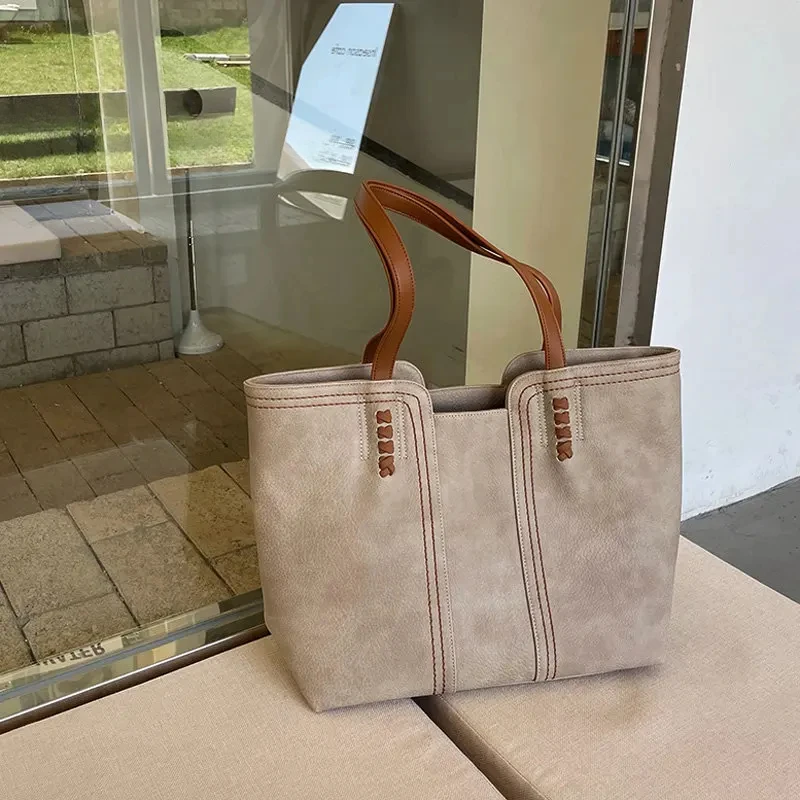 

Brand Design Women Tote Bags Pu Leather Shoulder Bags Large Capacity Top-Handle Bags luxury Casual Handbags Purse