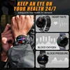 2025 New Nursing Grade Smart Watch Blood oxygen Blood Lipid Uric Acid ECG+PPG Body Temperature Bluetooth Call Health Smartwatch 5