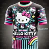 MINISO Sanrio Tshirt 3D Print Hello Kitty Special Edition Family O-Collar Tees Summer Sport Casual Short Sleeve For Kid/Adult ﻿ 4