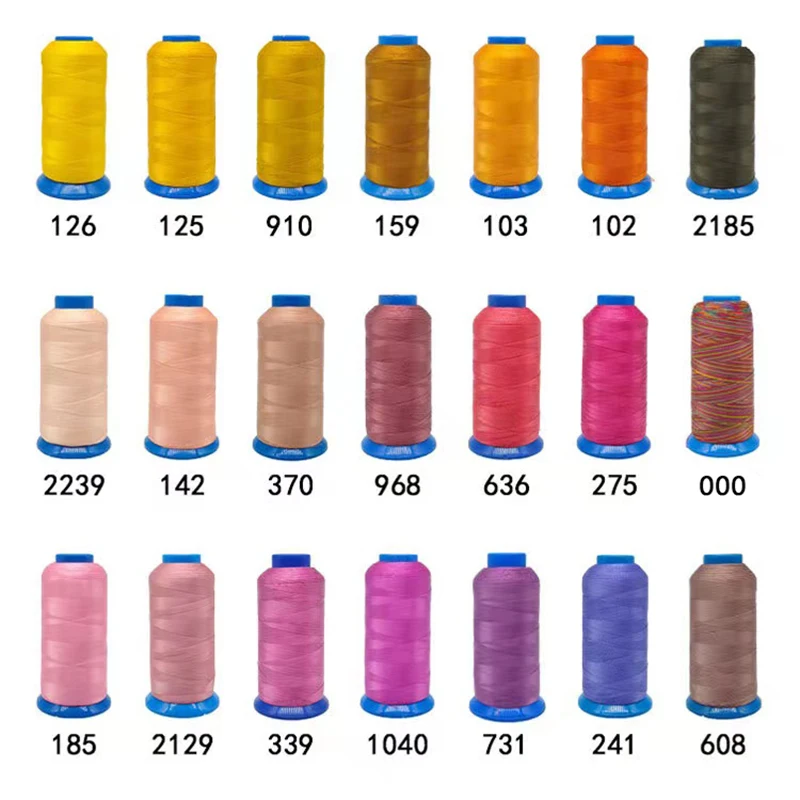 300D/3 Car interior sewing thread color sewing thread car seat belt high-strength polyester car seat belt thread