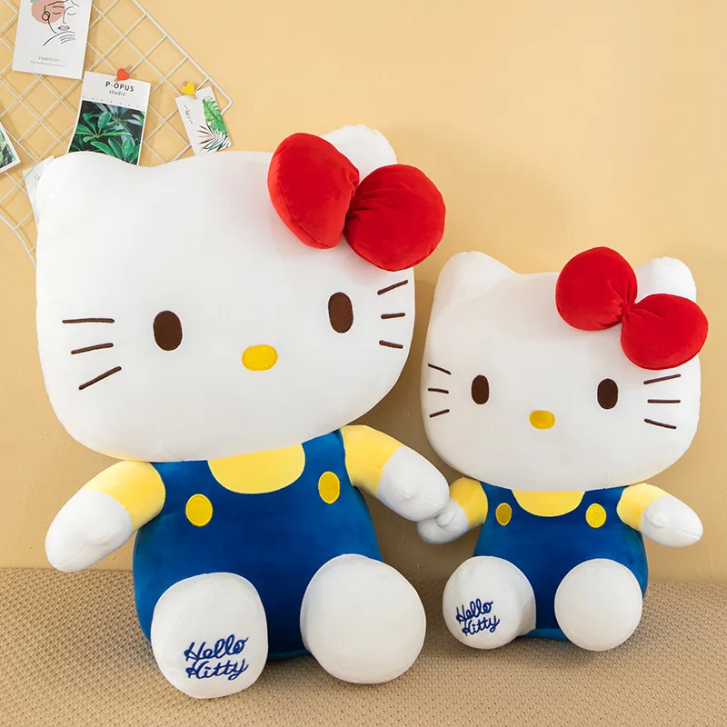 

Sanrio Hello Kitty Plush Toy Kawaii Cartoon Doll Room Decoration Pillow Doll Stuffed Animals Holiday Girlfriend Xmas Gifts