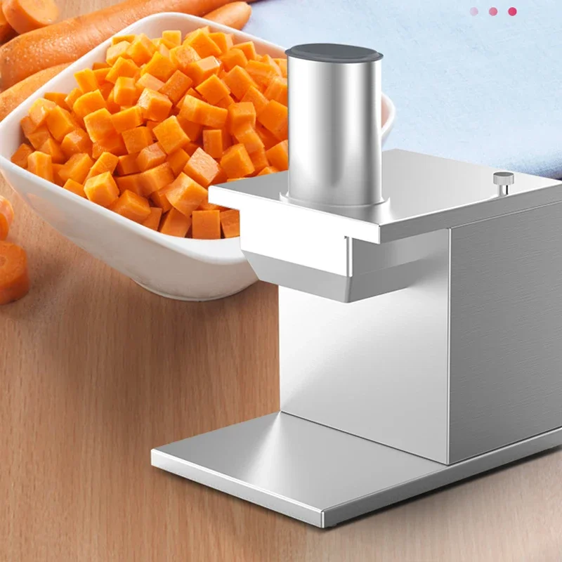 

Commercial Dicing Machine Granular Carrots Electric Small Potatoes Vegetables And Fruits Dicing Dicing Onions And Vegetables