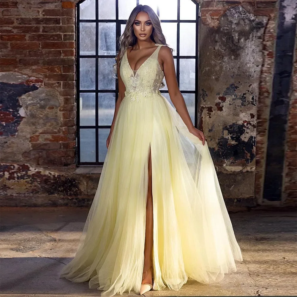 

Long Evening Dresses Luxury Dubai 2024 Elegant Gowns Bridesmaid Dress Woman Prom Gown Formal Cocktail Occasion Women Party 2024