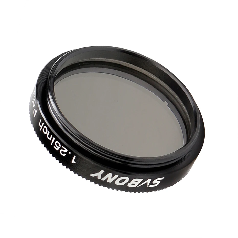 SVBONY Telescope Filter 1.25/2 Inches Linear Polarizer Filter Anodized Aluminum Optical Glass for Lunar Planetary Observing lens filter set