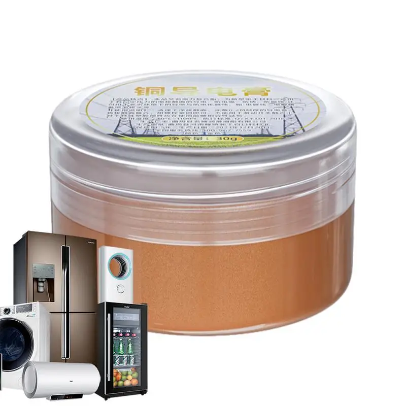 

Conductive Grease 30g High Temperature Copper Grease Multipurpose Automotive Grease Compound Paste For Battery Connection