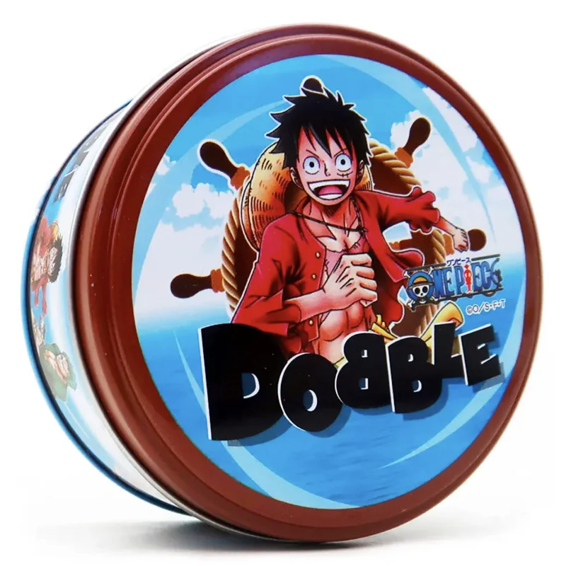 Dobble 애니메이션 해리 스팟 팟 냉동 카드 게임, 파티 클래식 가족 휴가 선물 장난감, 방수 어린이 주석 상자, 크리스마스 선물