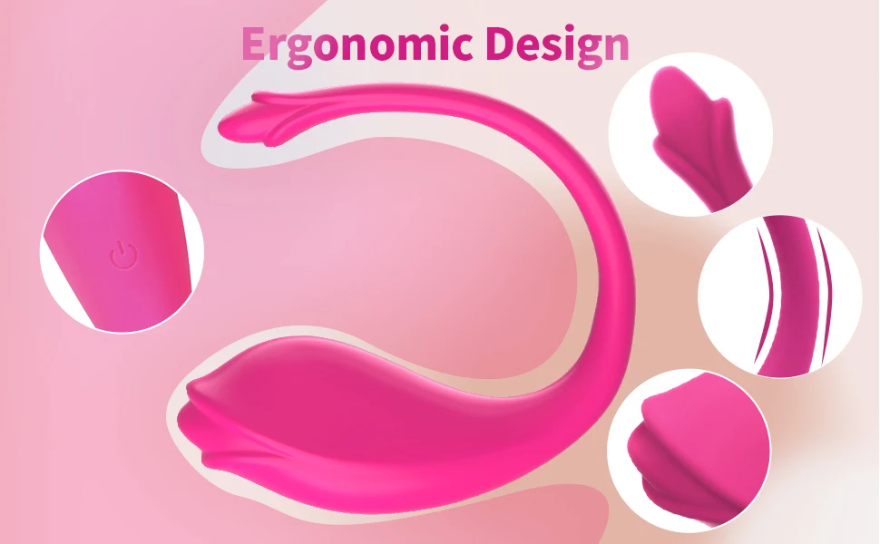Wireless App Control Vibrator Bluetooth G Spot Clit Stimulator_voghion.com