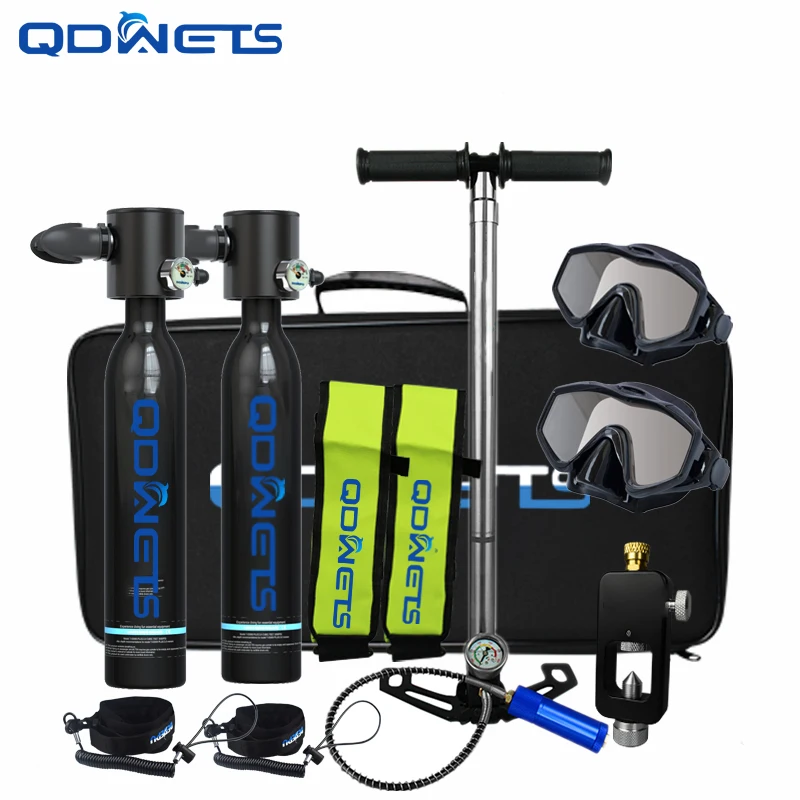 

Кислородная бутылка QDWET л для подводного плавания, оборудование, резервуар для подводного плавания S3000, кислородная бутылка, мини-респиратор для дайвинга, аксессуары для подводного плавания