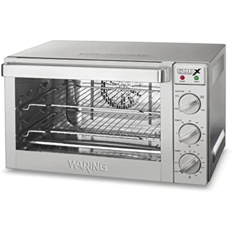 

Waring Commercial WCO500X Half Size Pan Convection Oven, 120V, 5-15 Phase Plug