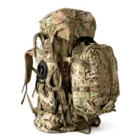 MT Military ILBE Army Large Rucksack with Detacheable Tactical Assault Backpack and Hydration Pack Metal Frame Multicam Olive 1