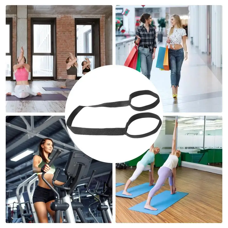 Portable Yoga Mat Strap Belt Adjustable Storage Ties Sports Sling Shoulder Carrying Strap Belt Exercise Stretch Practice tool