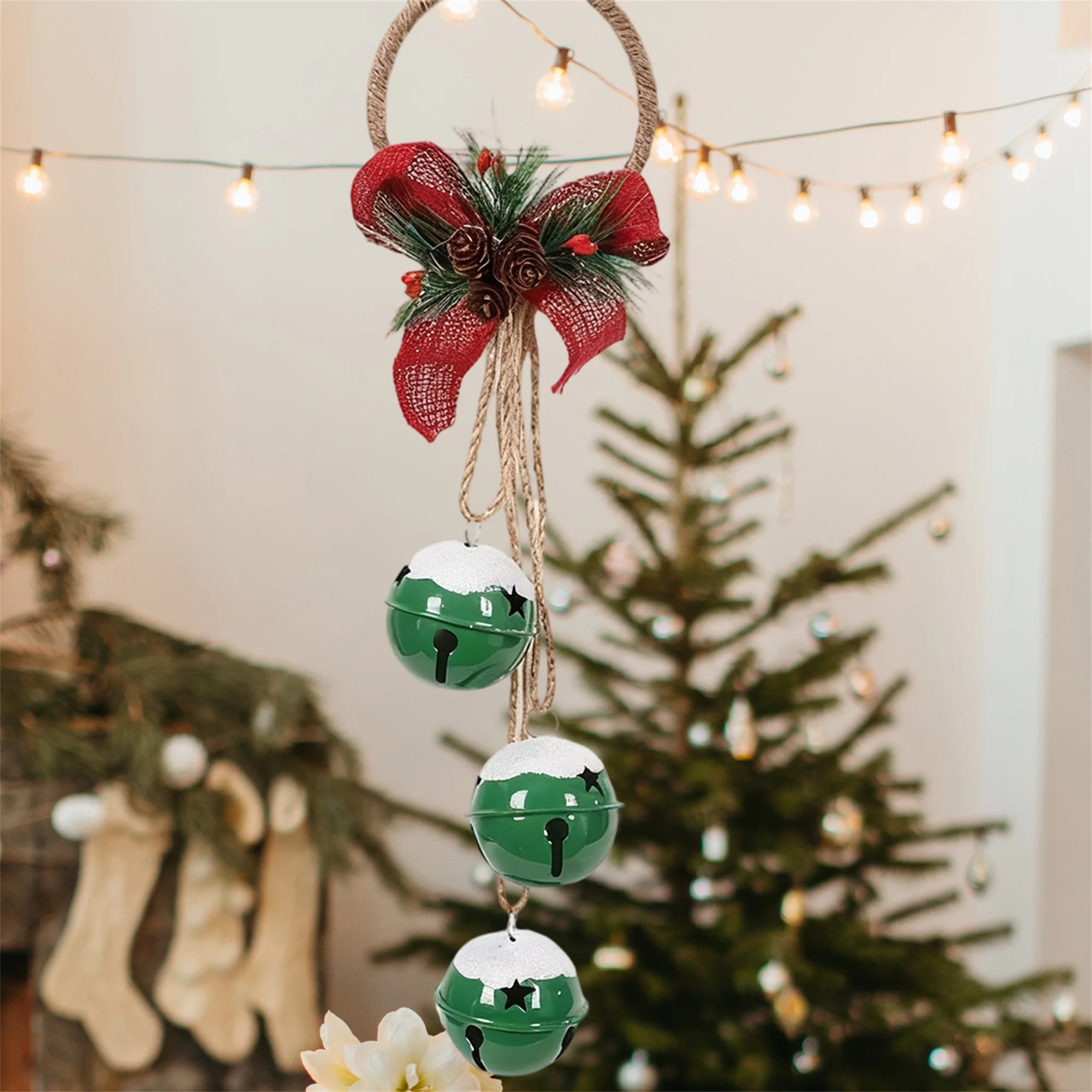 Christmas Tree Star Decoration Festive Glittering Star Wall Hanging Ornament for Party Home Window Decorations