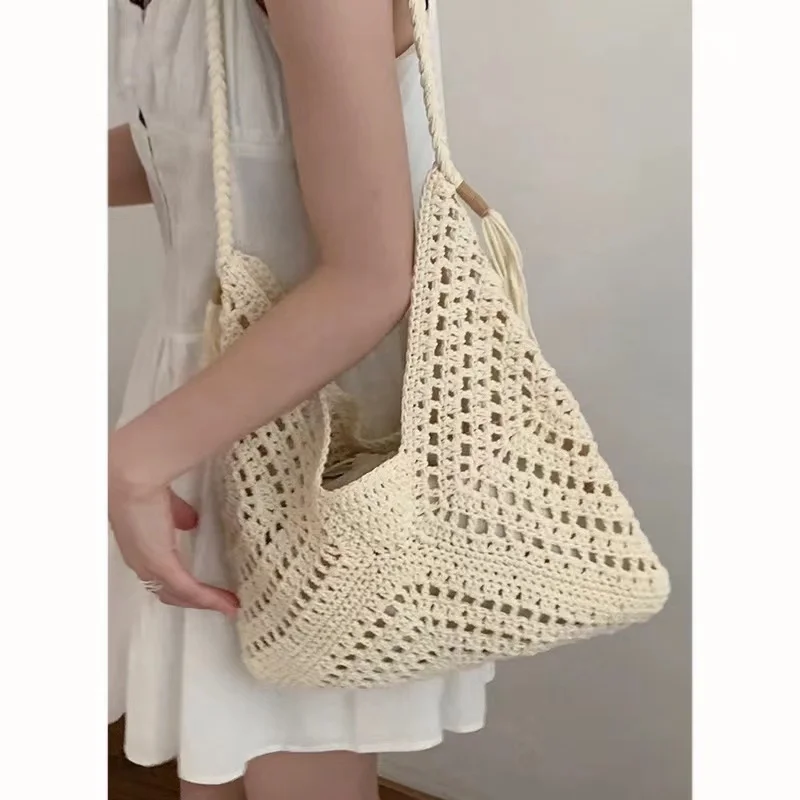 

White Tassel Bag Luxury Designer Bags High Quality 2024 Sac De Luxe Femme Tote Aesthetic Super Copy Brand Women's Handbags Woman