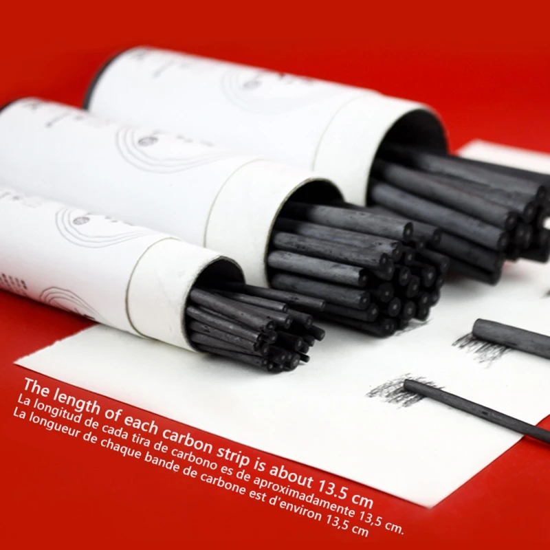 25Pcs Art Charcoal Sticks Charcoal Pencils Sketching Drawing Art Supplies For DIY Student Hobbyist Beginner Artist 2